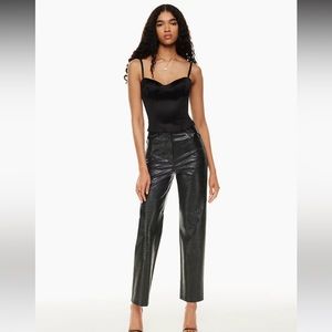 Wilfred Melina Pant - Faux Leather - Size 2